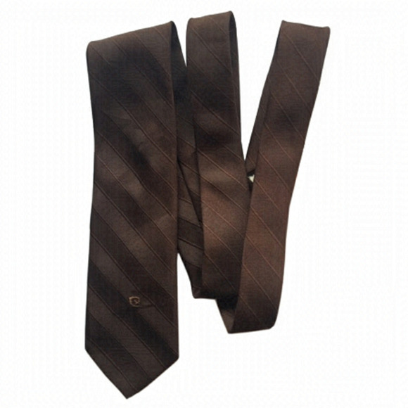 Vintage Pierre Cardin Monogrammed Textured Necktie Tie NWT - Picture 1 of 8